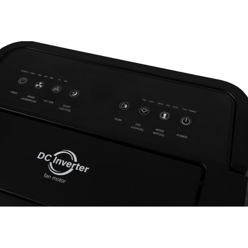 DEHUMIDIFIER  MDB-16165INV 16L ΜΕ R/C & ΙΟΝΙΣΤΗ WI-FI BLACK